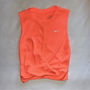 Nike Women’s Neon Orange Crisscross Tank XS